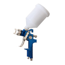 Hvlp chrome plastic cup auarita conventional 1.3 1.4 1.5 air machine spray gun paint electric